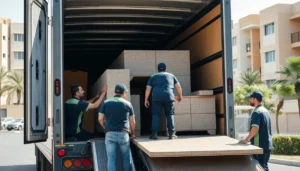 نقل العفش مع التركيب والفك